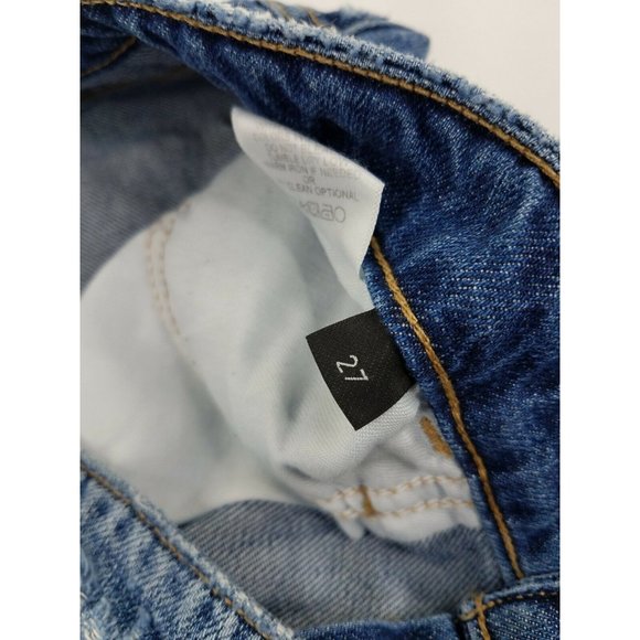 Flying Monkey Black Label Straight Leg Distressed Blue Jeans Size 27x26 NEW B59 - Picture 8 of 9